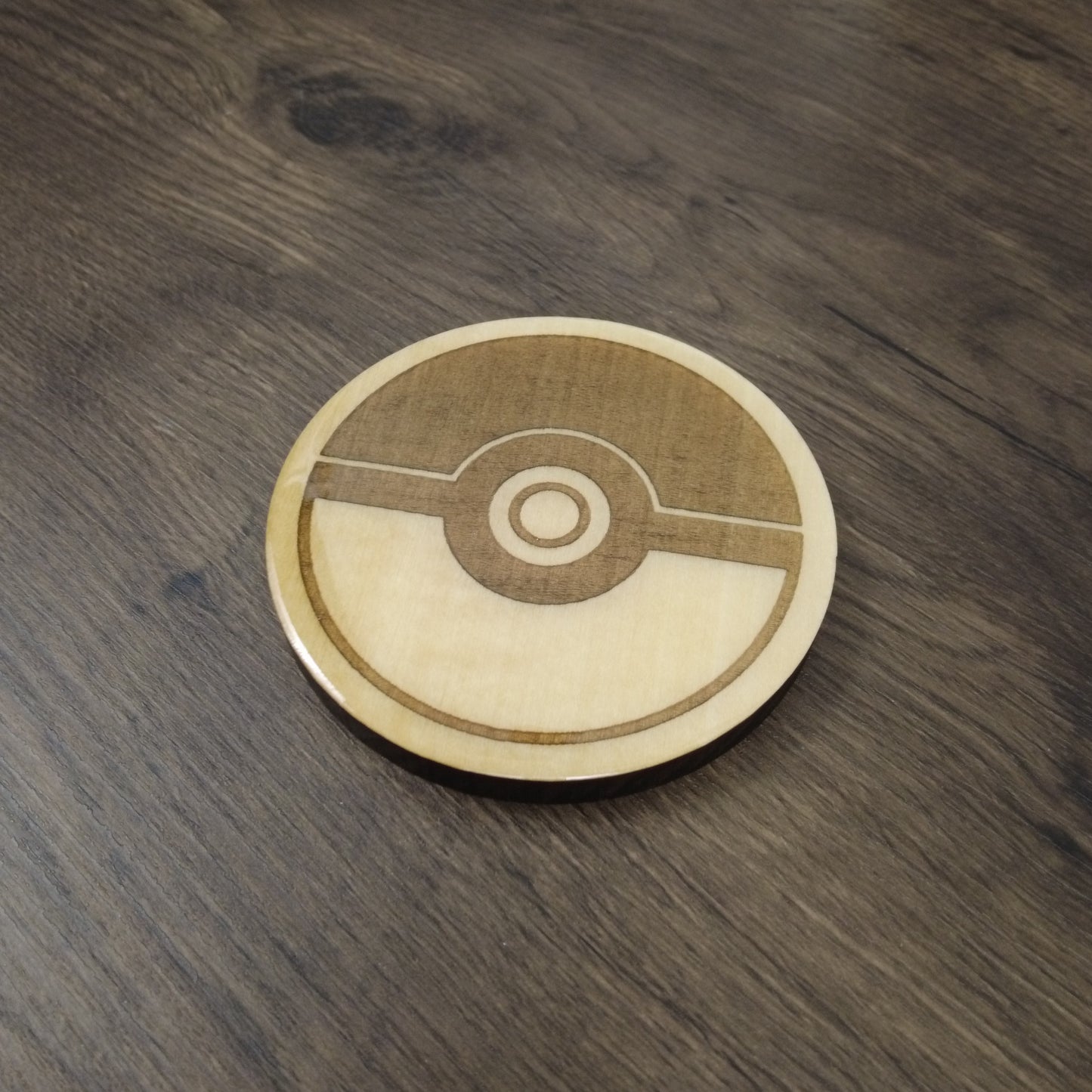 Resin-Domed Coaster - Pokeball