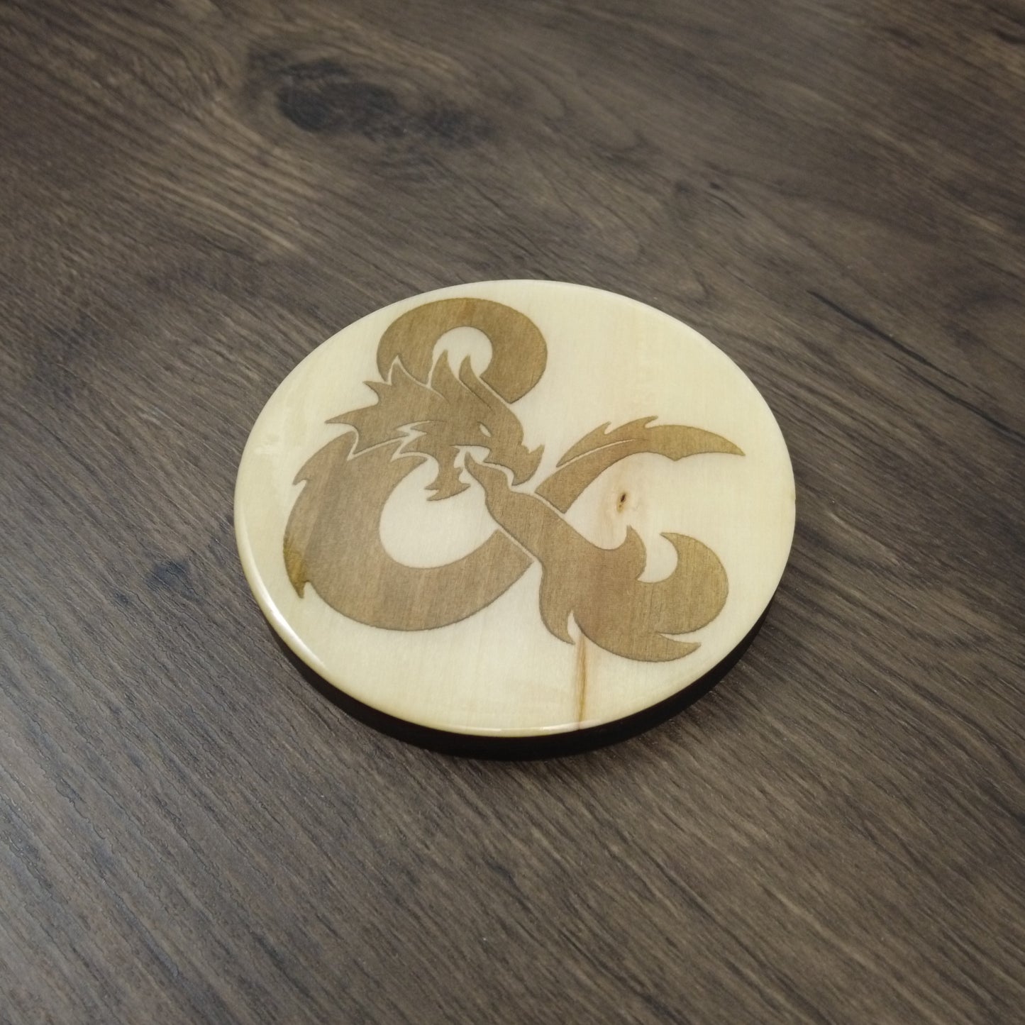 Resin-Domed Coaster - Red Dragon