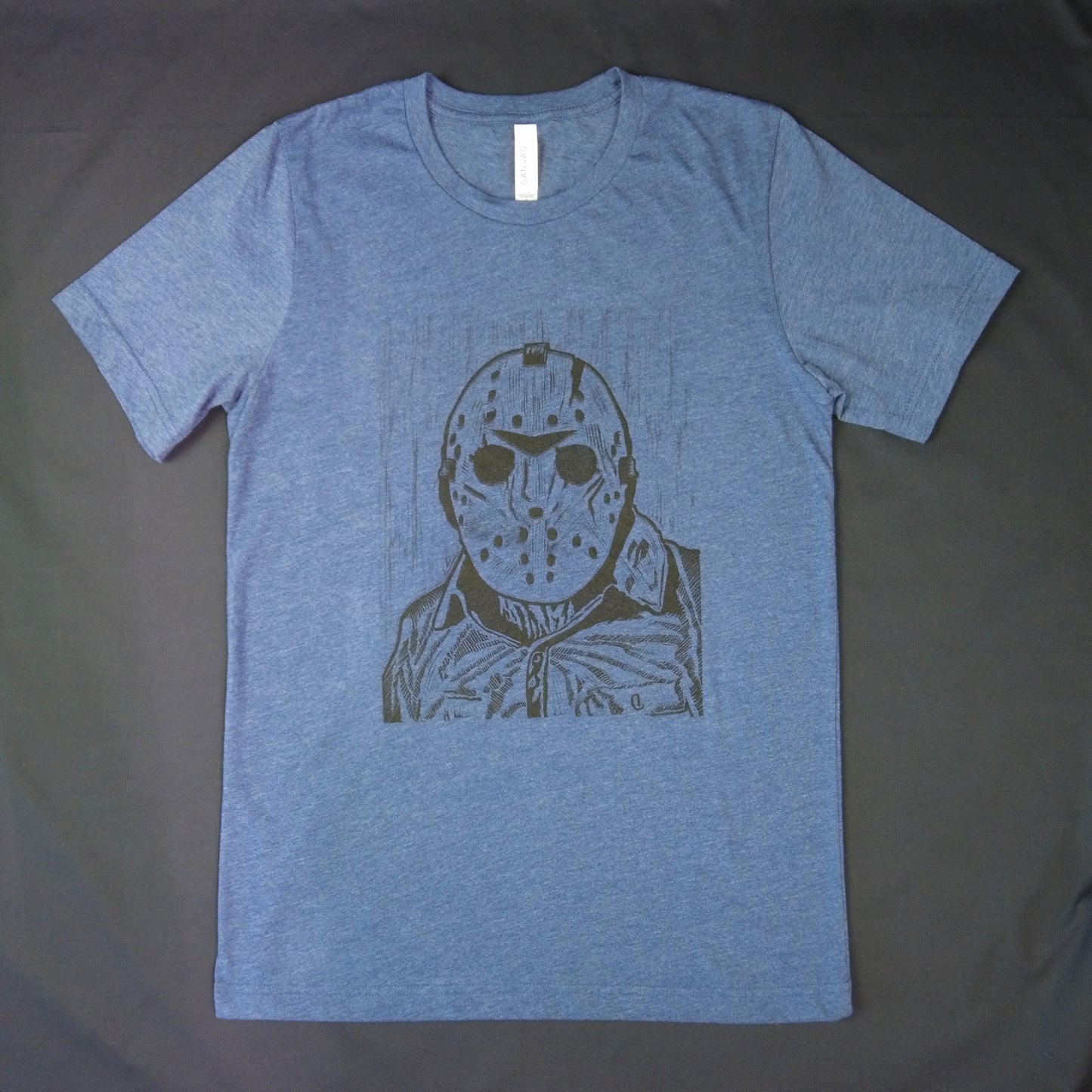 Block Printed T-Shirt: Jason Voorhees