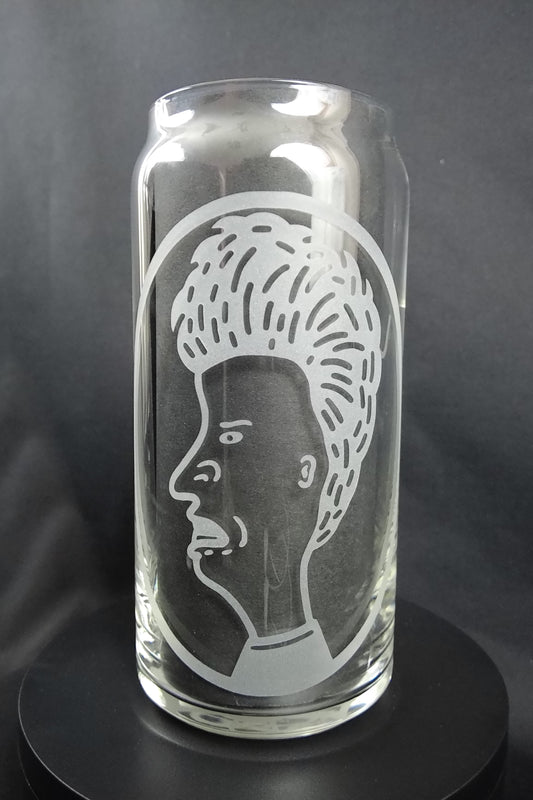 20oz Can-Style Etched Glass - Butthead