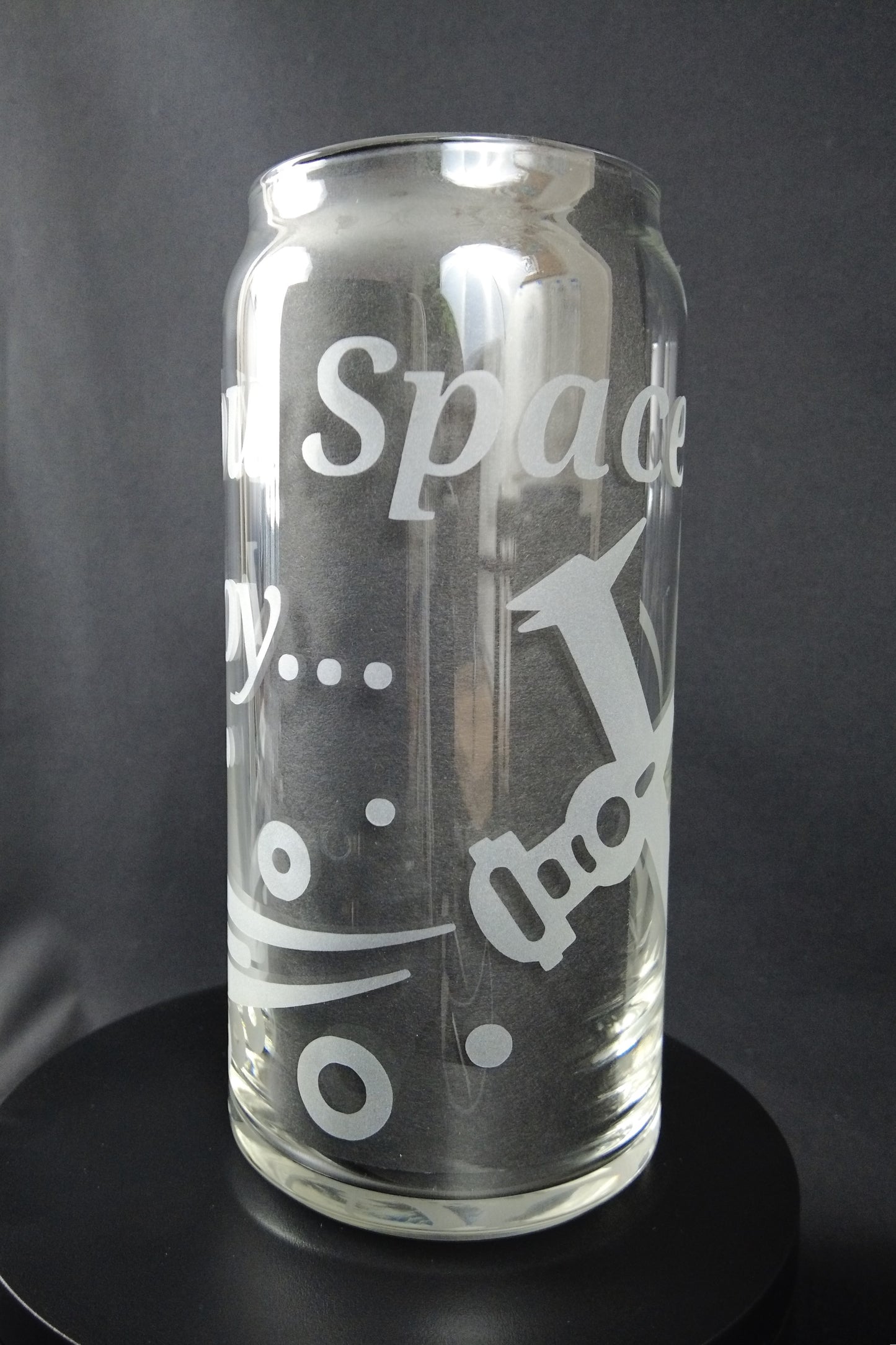 20oz Can-Style Etched Glass - Cowboy Bebop