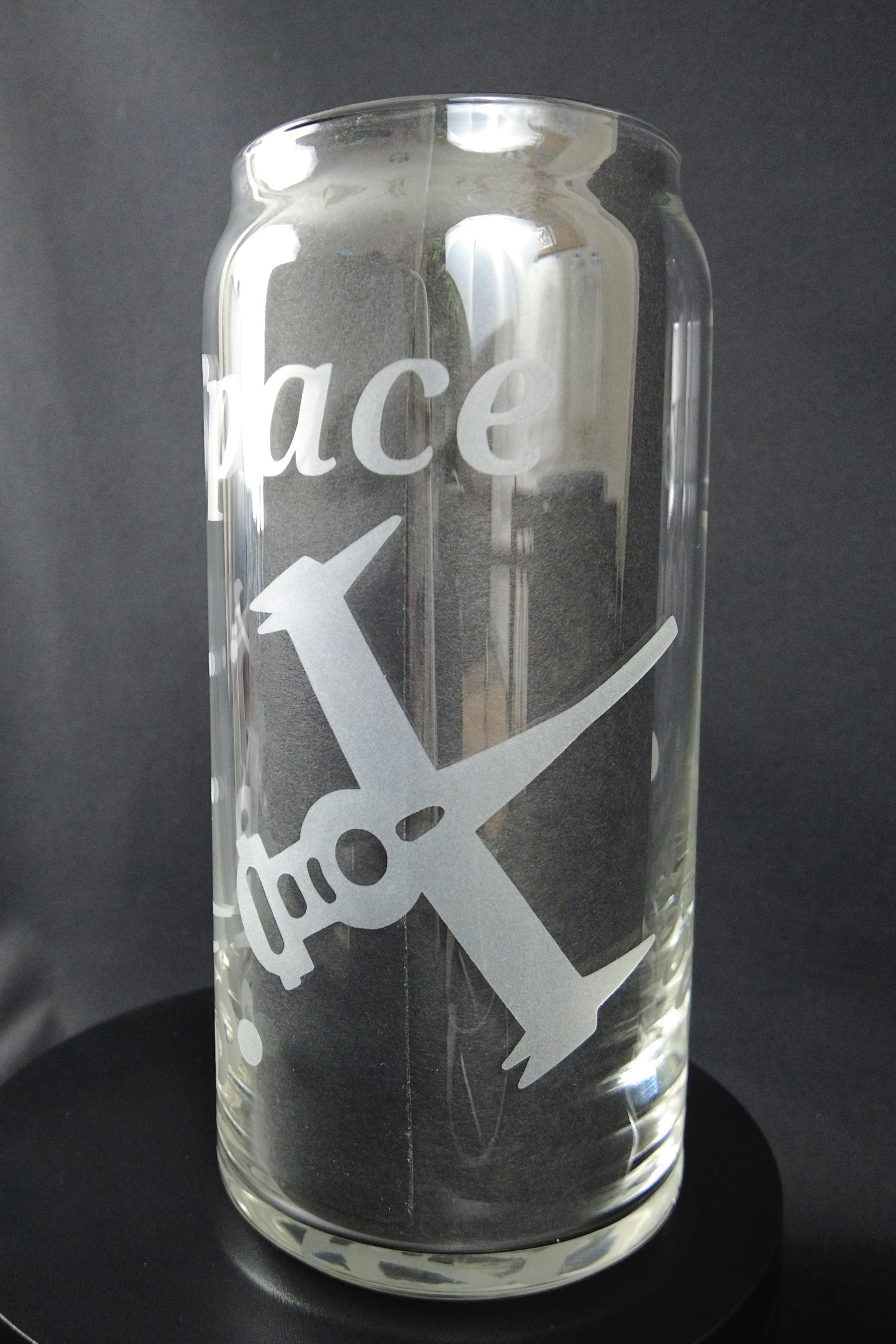 20oz Can-Style Etched Glass - Cowboy Bebop