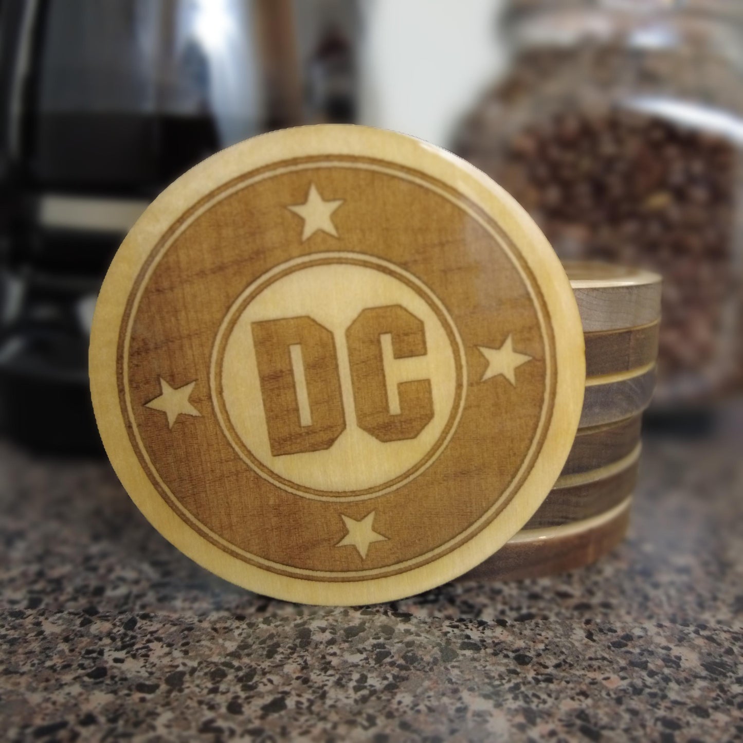 Resin-Domed Coaster - DC Comics
