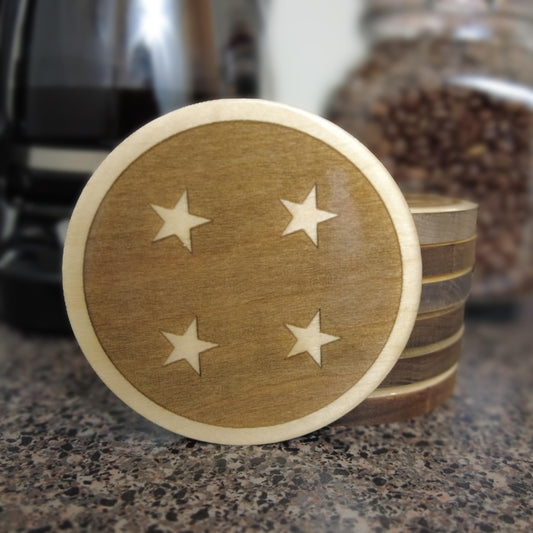 Resin-Domed Coaster - 4 Star Dragon Ball