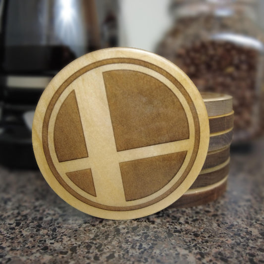 Resin-Domed Coaster - Smash Bros
