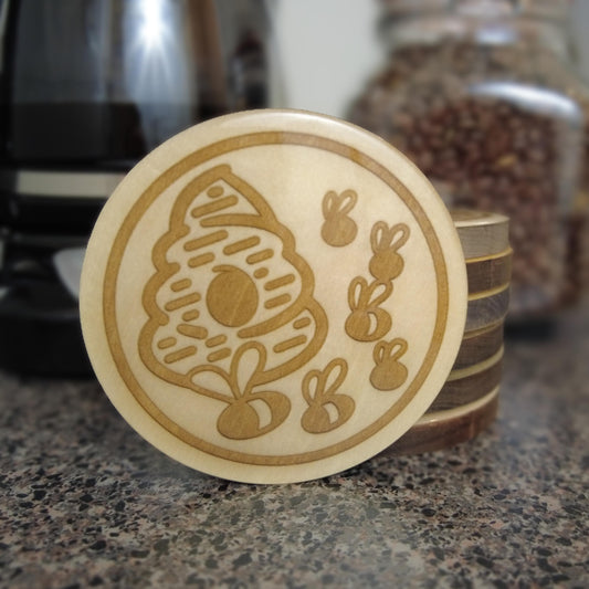 Resin-Domed Coaster - Bioshock Swarm Plasmid