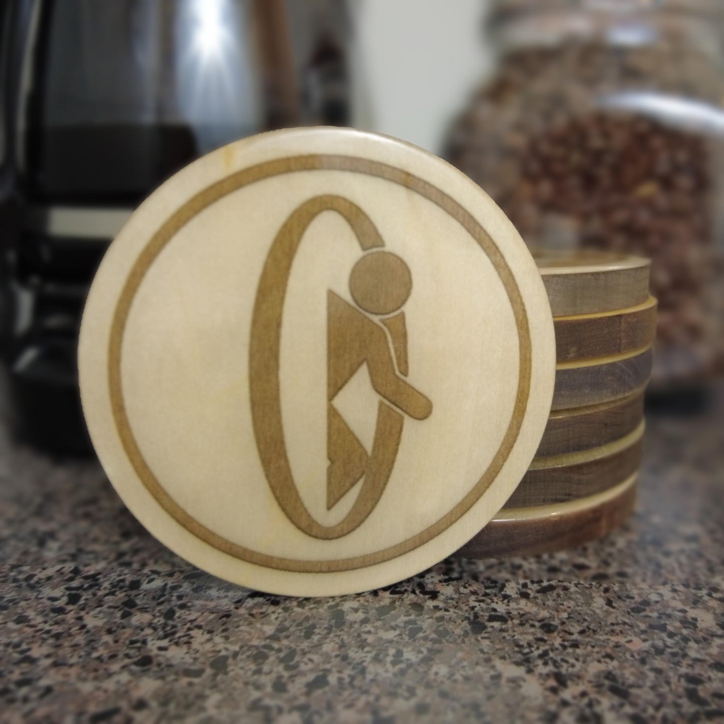 Resin-Domed Coaster - Portal In