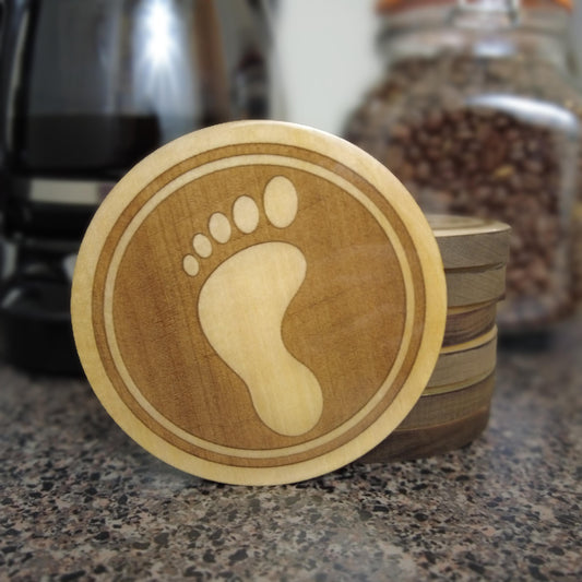 Resin-Domed Coaster - TMNT Foot Clan