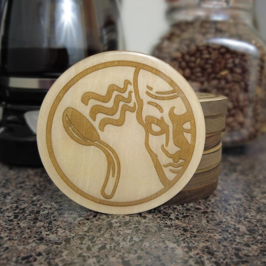 Resin-Domed Coaster - Bioshock Telekinesis