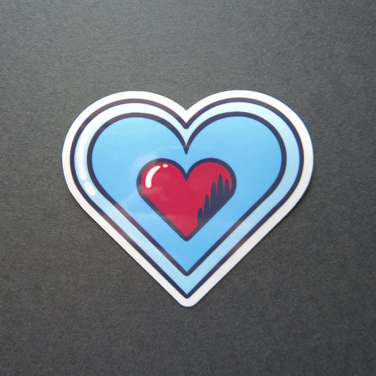 Vinyl Sticker - Heart Piece