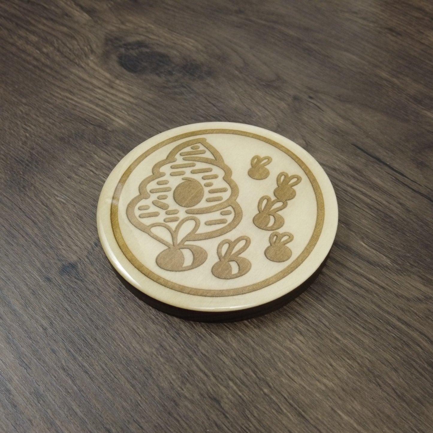 Resin-Domed Coaster - Bioshock Swarm Plasmid