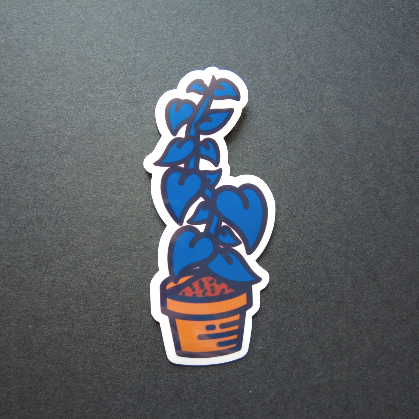 Vinyl Sticker - Blue Herb