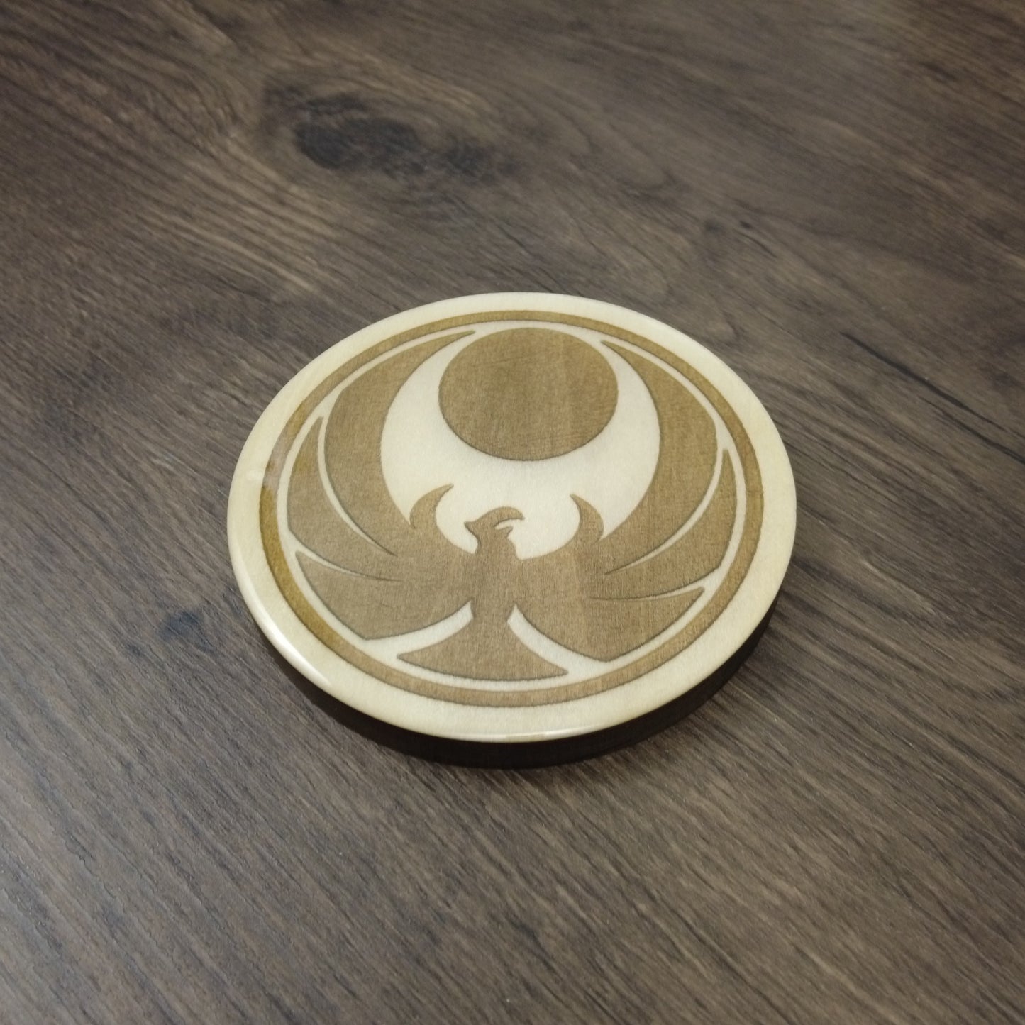 Resin-Domed Coaster - Nightingale