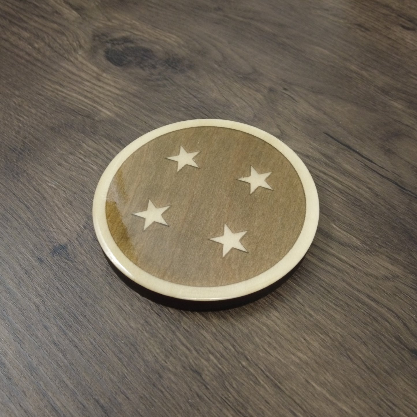 Resin-Domed Coaster - 4 Star Dragon Ball