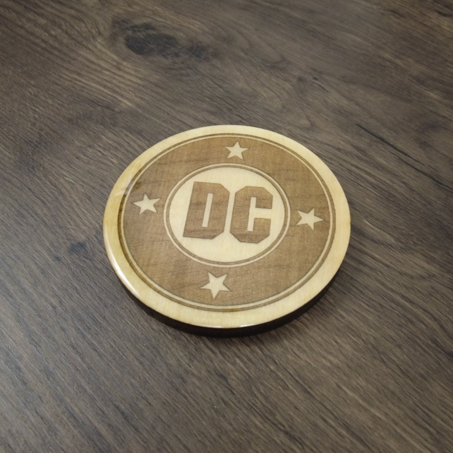 Resin-Domed Coaster - DC Comics