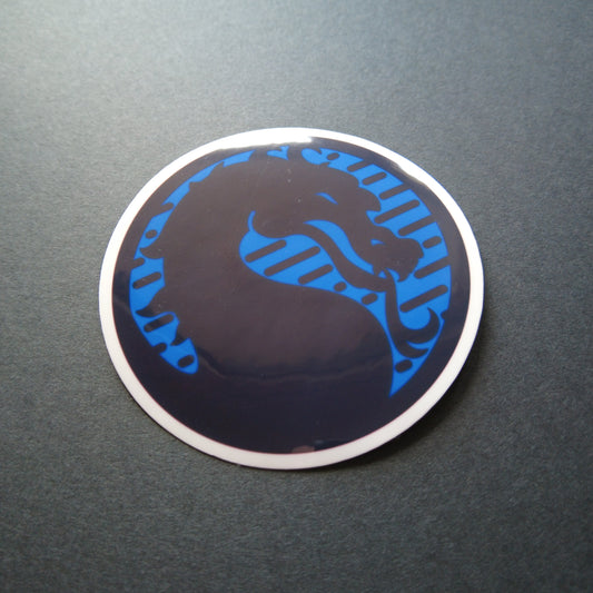 Vinyl Sticker - Mortal Combat Blue