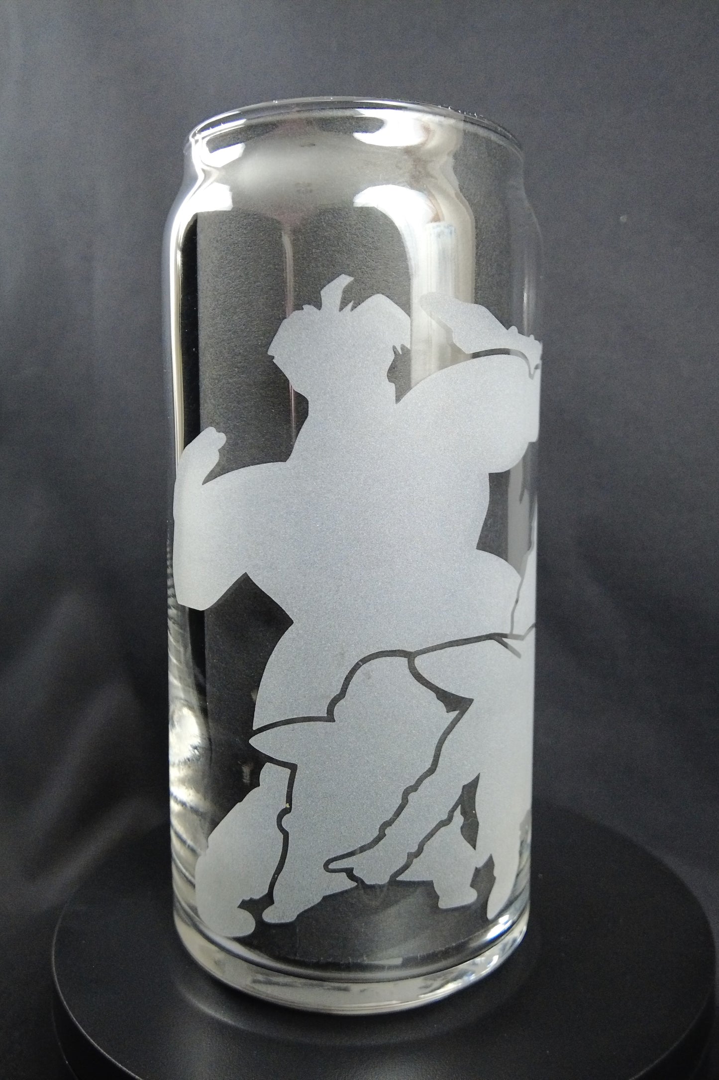 20oz Can-Style Etched Glass - Ginyu Force