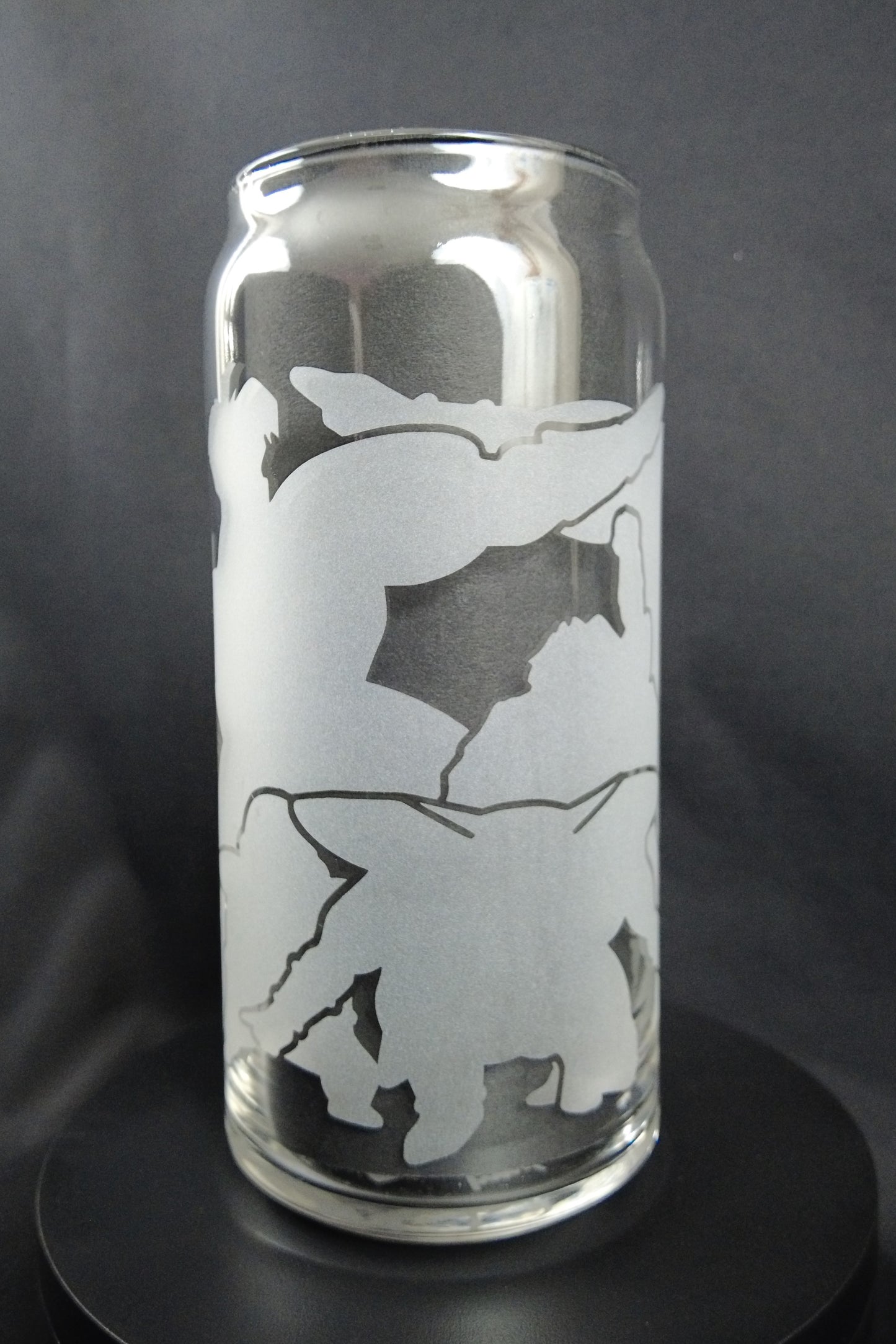 20oz Can-Style Etched Glass - Ginyu Force