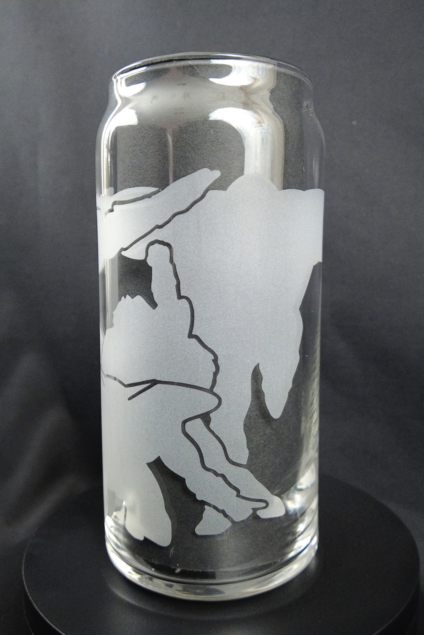 20oz Can-Style Etched Glass - Ginyu Force