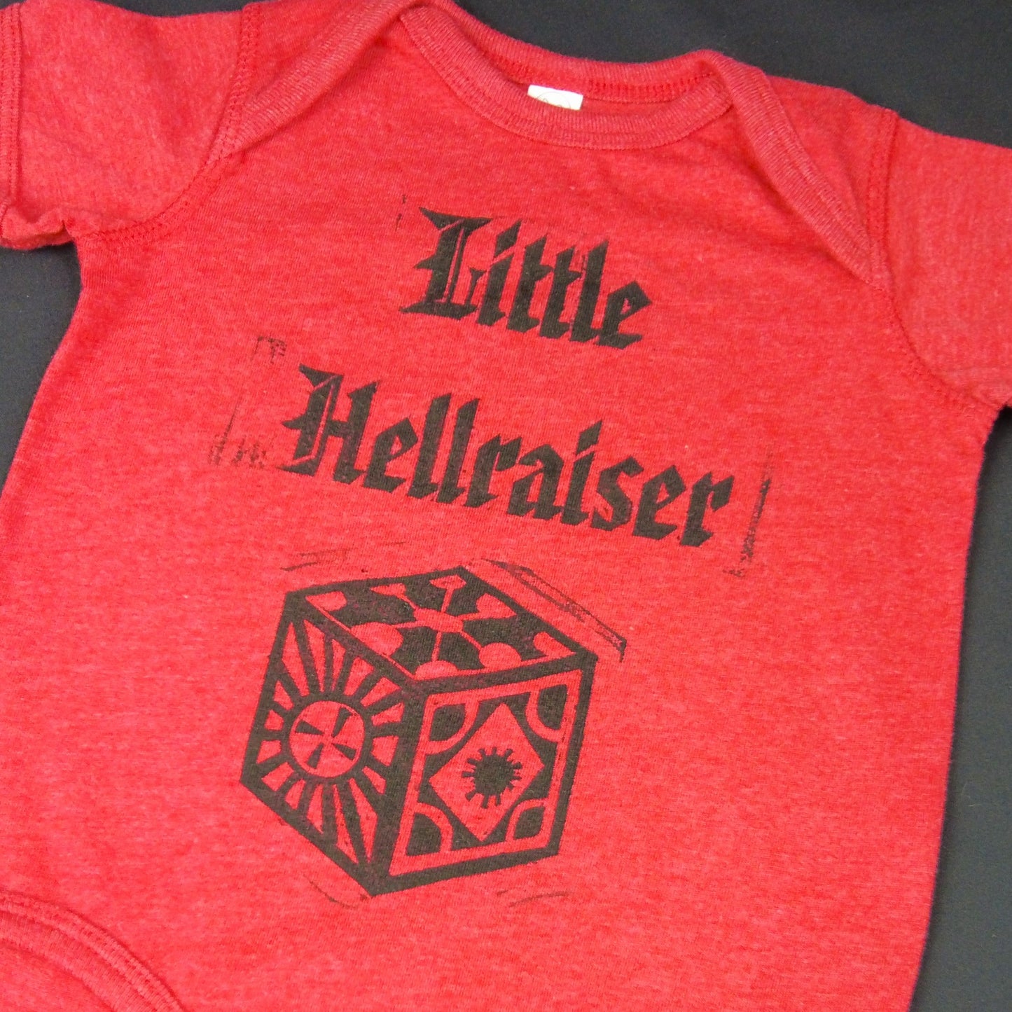 Block Printed Onsie/T-Shirt: Little Hellraiser