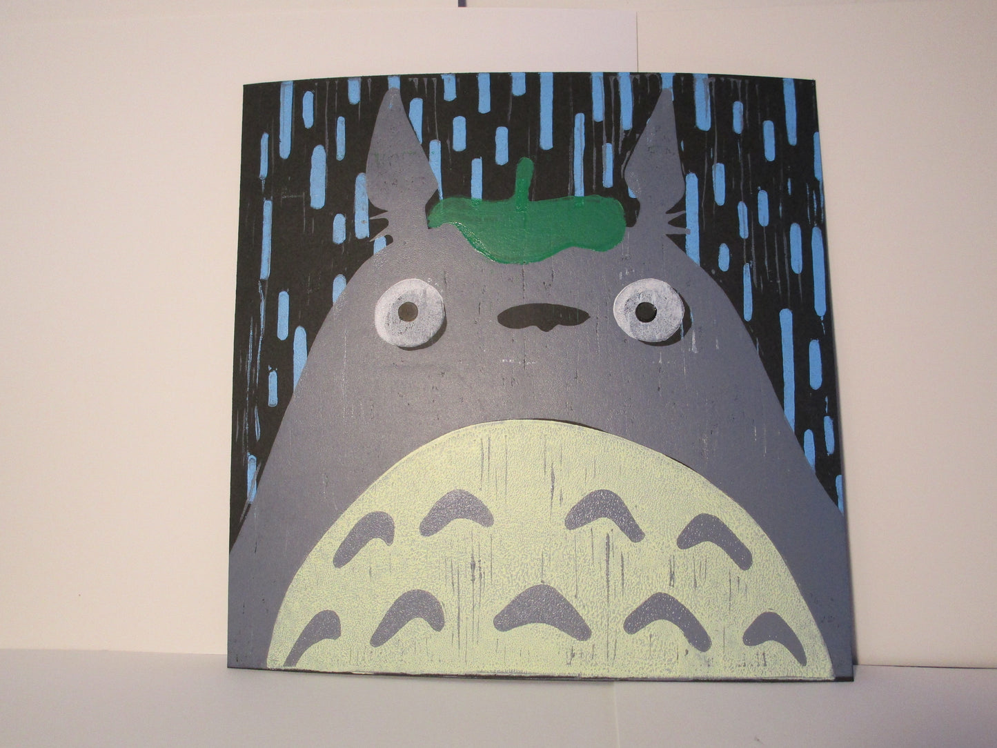 Multi-Block Linocut Print - Totoro