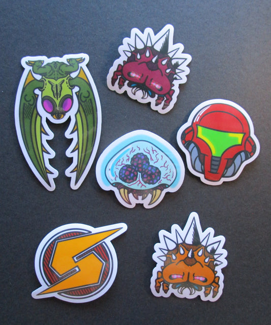 Sticker Pack - Metroid