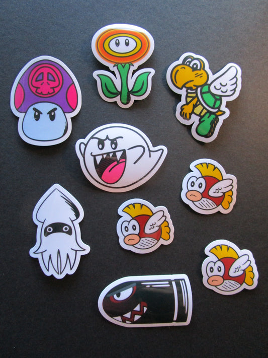 Sticker Pack - Mario 3