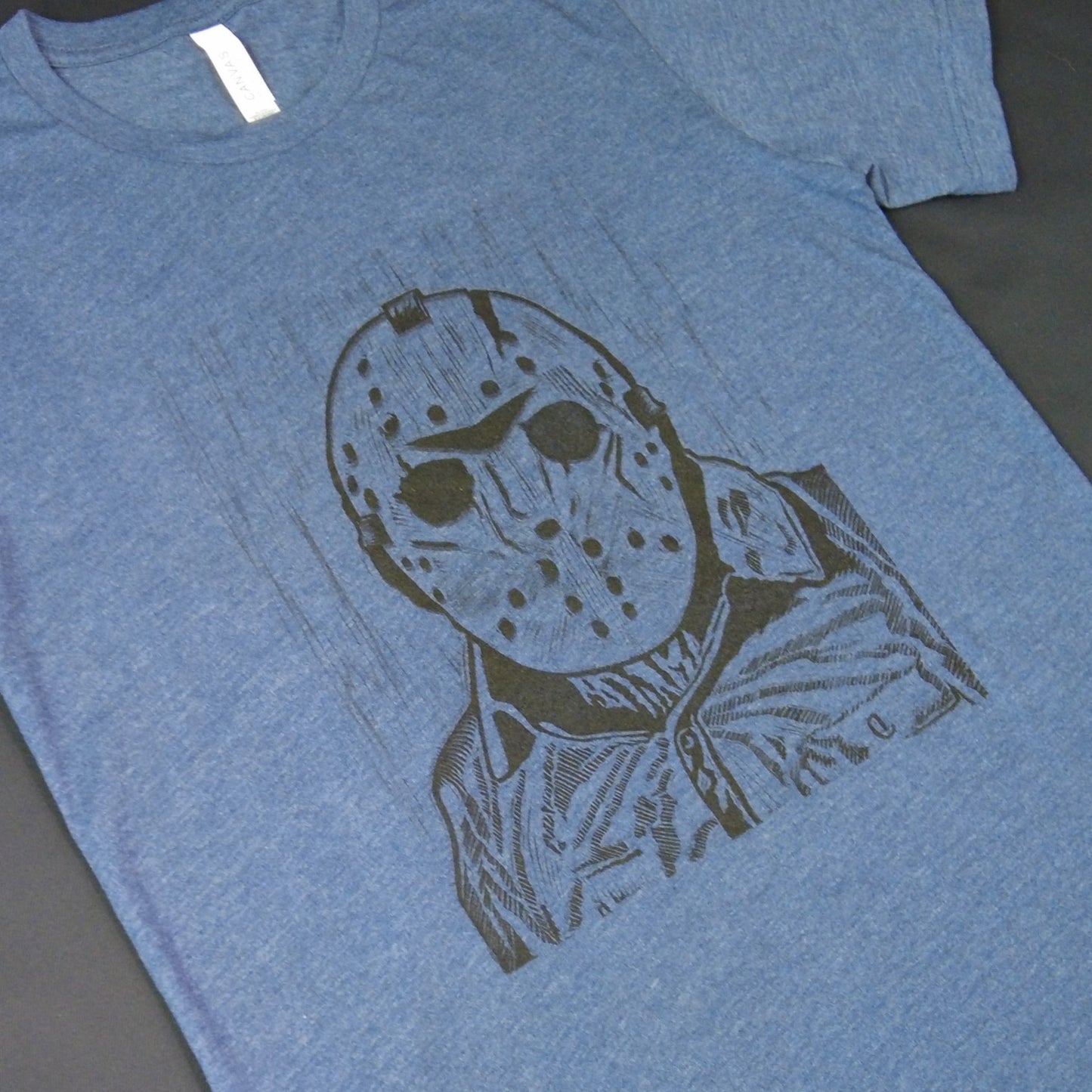 Block Printed T-Shirt: Jason Voorhees