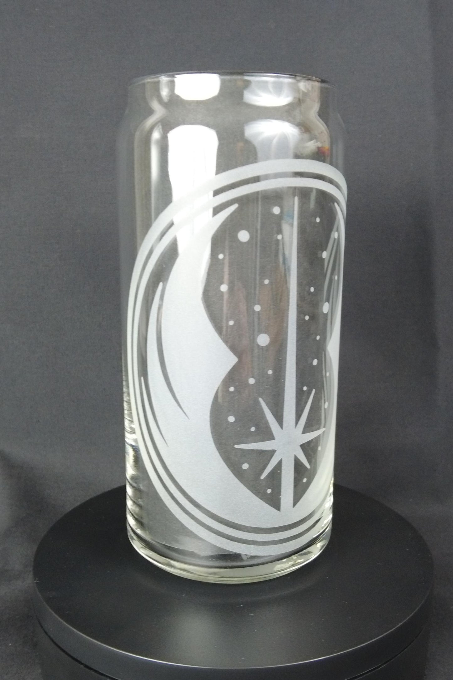 20oz Can-Style Etched Glass - Jedi Order