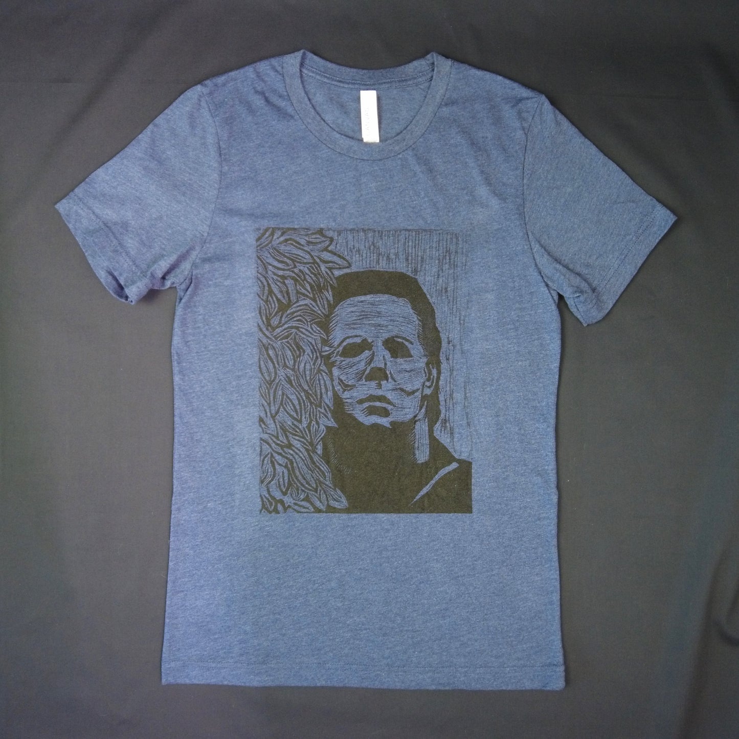 Block Printed T-Shirt: Michael Myers