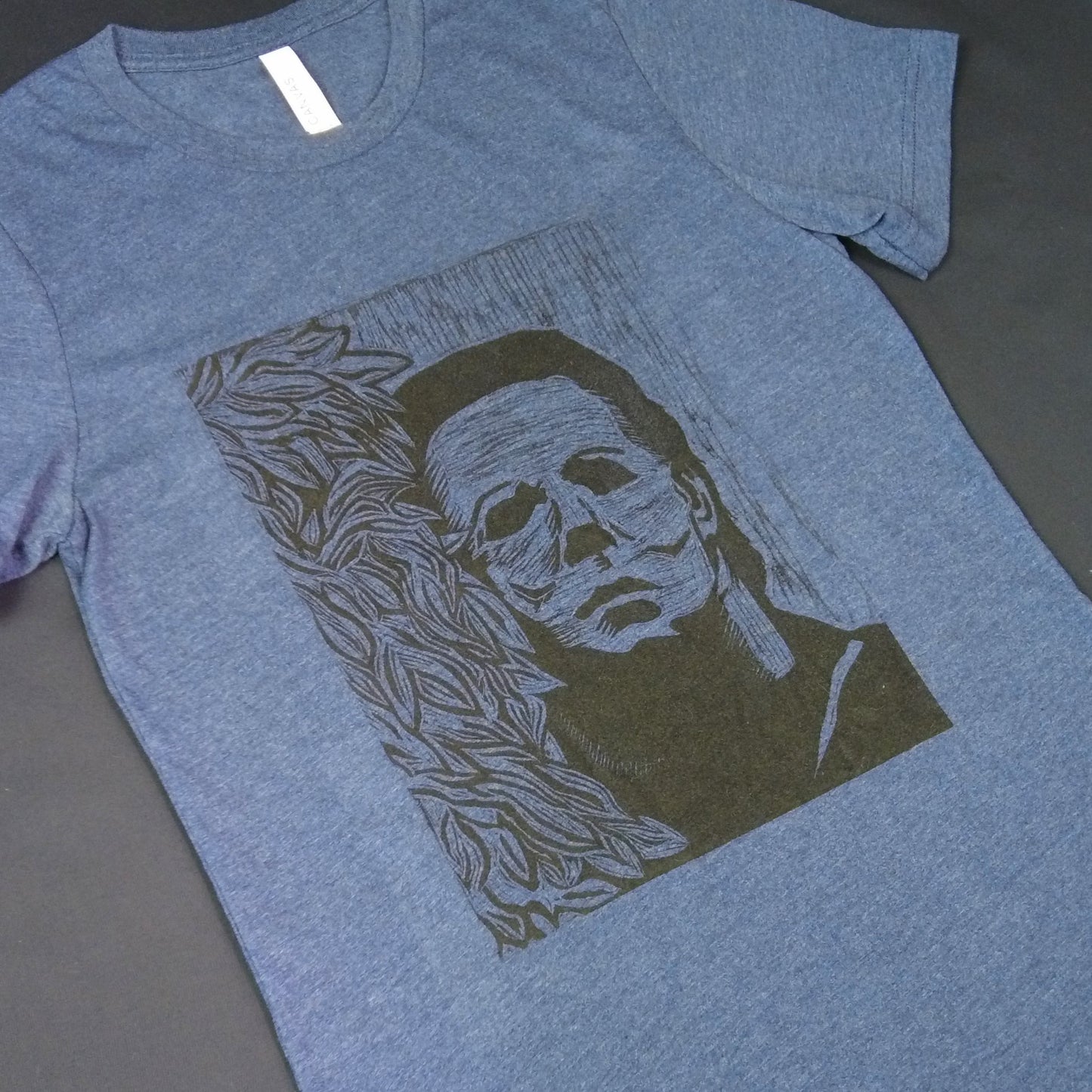 Block Printed T-Shirt: Michael Myers